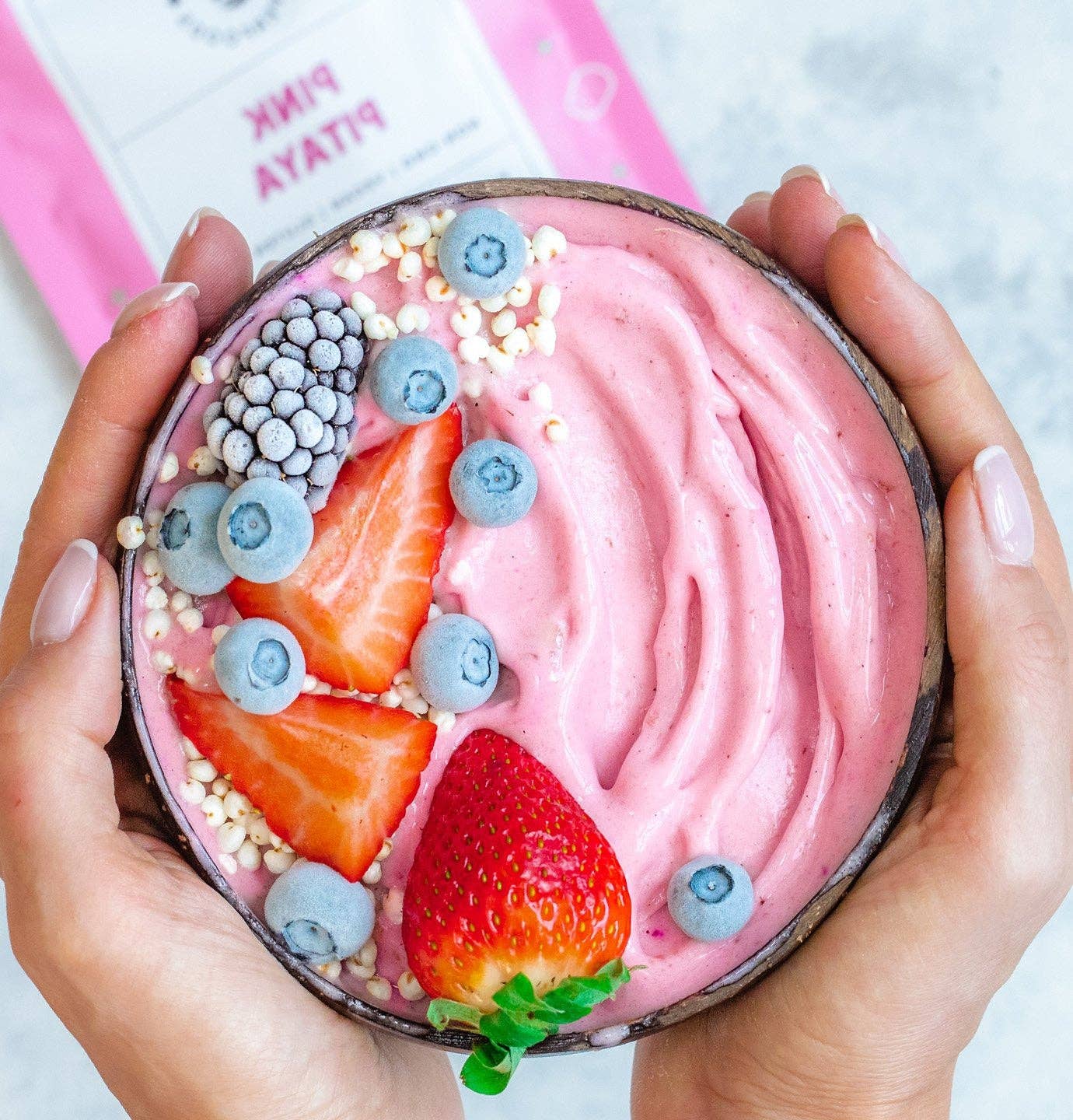 100% Freeze Dried Pink Pitaya Powder