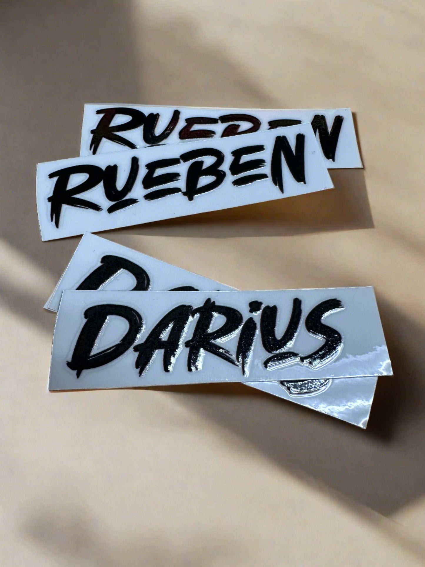 Embossed Labels