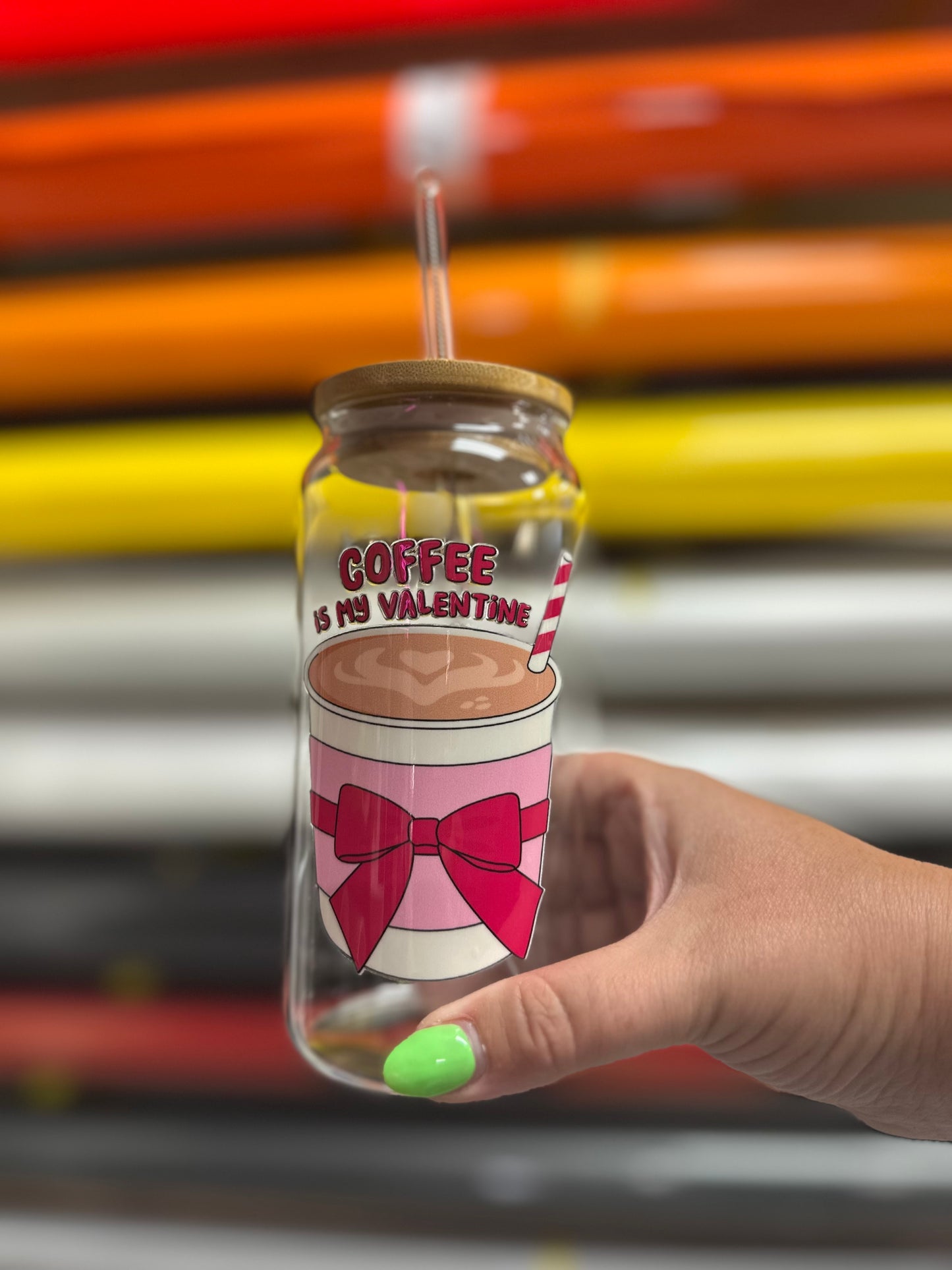 Coffee Valentine Tall Boy Cup