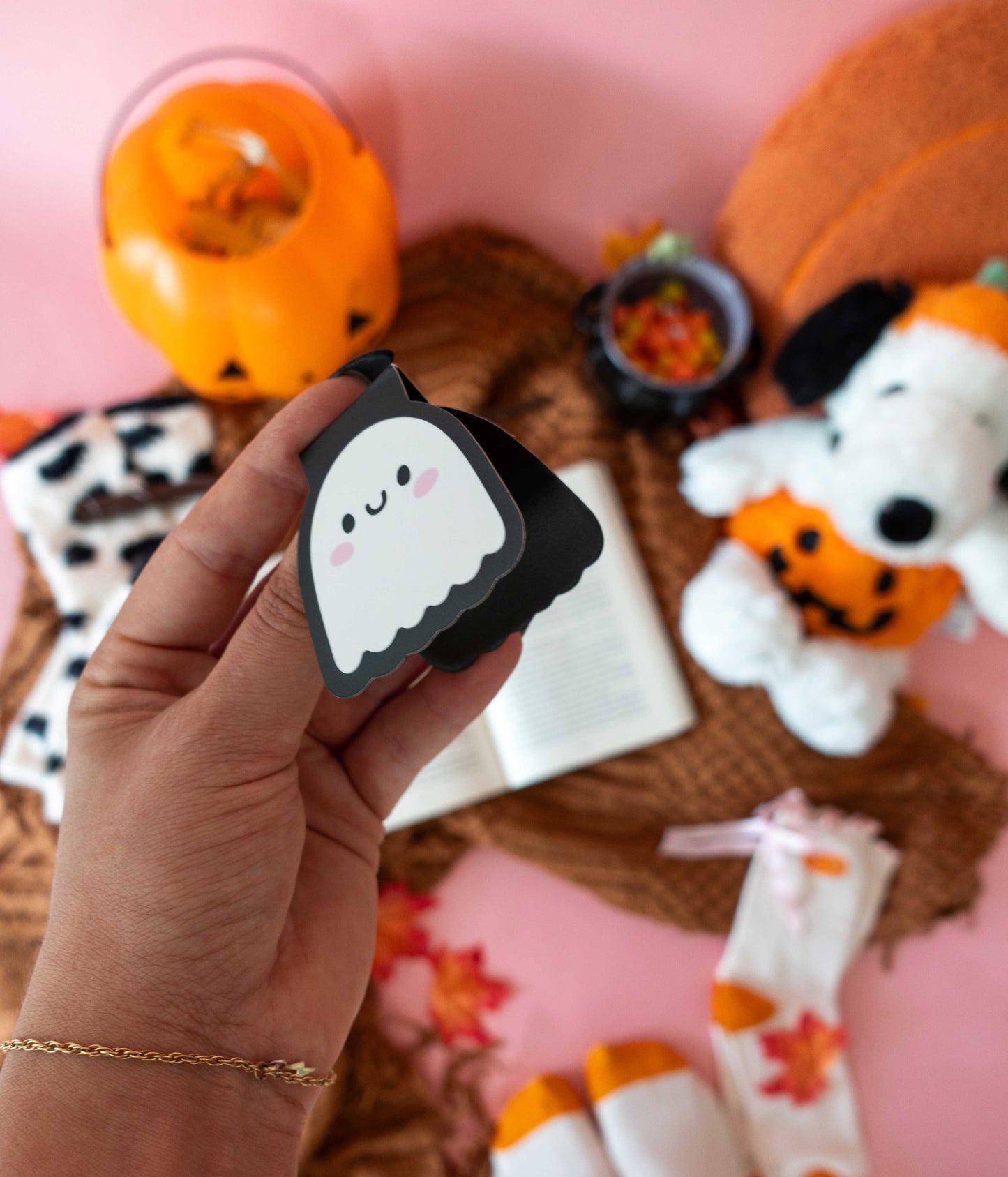 Ghostie Magnetic Bookmark