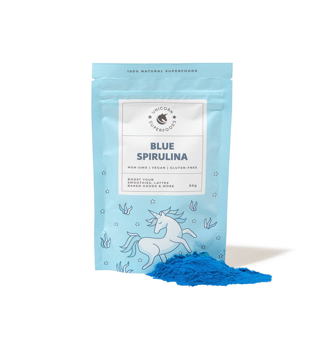 100% Natural Blue Spirulina Powder