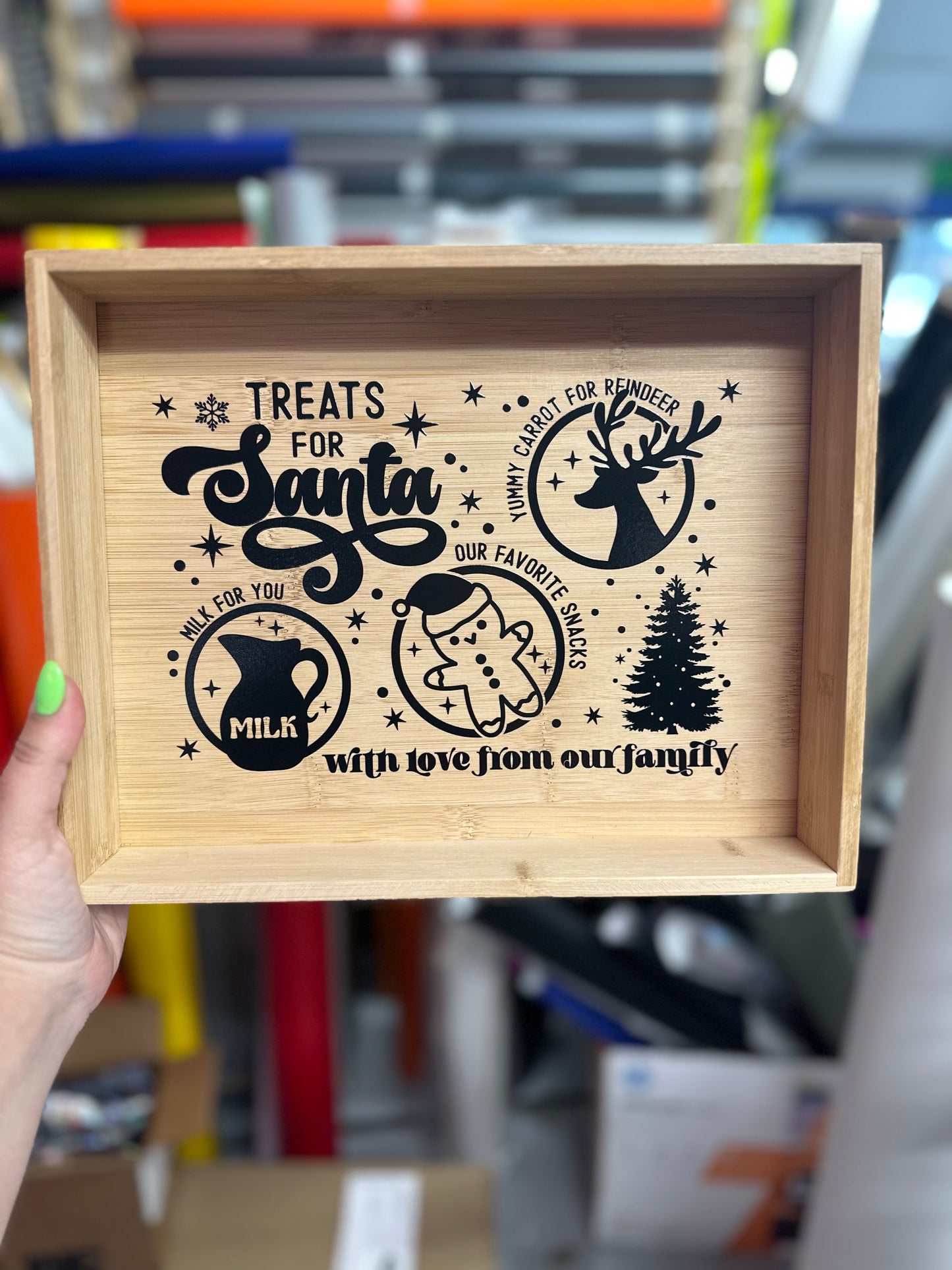 Santa tray