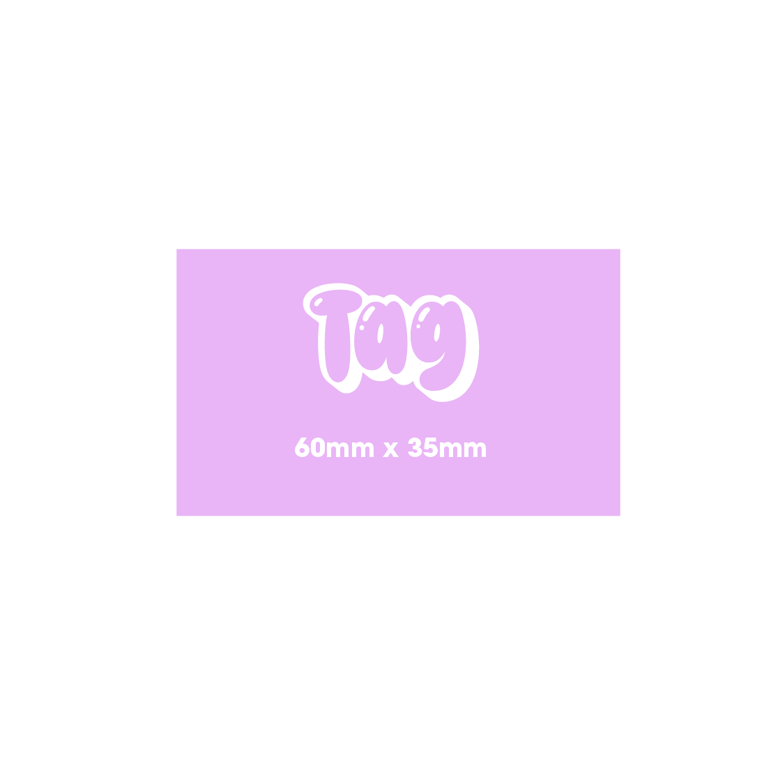 CUSTOM DTF Transfers - Tag Labels