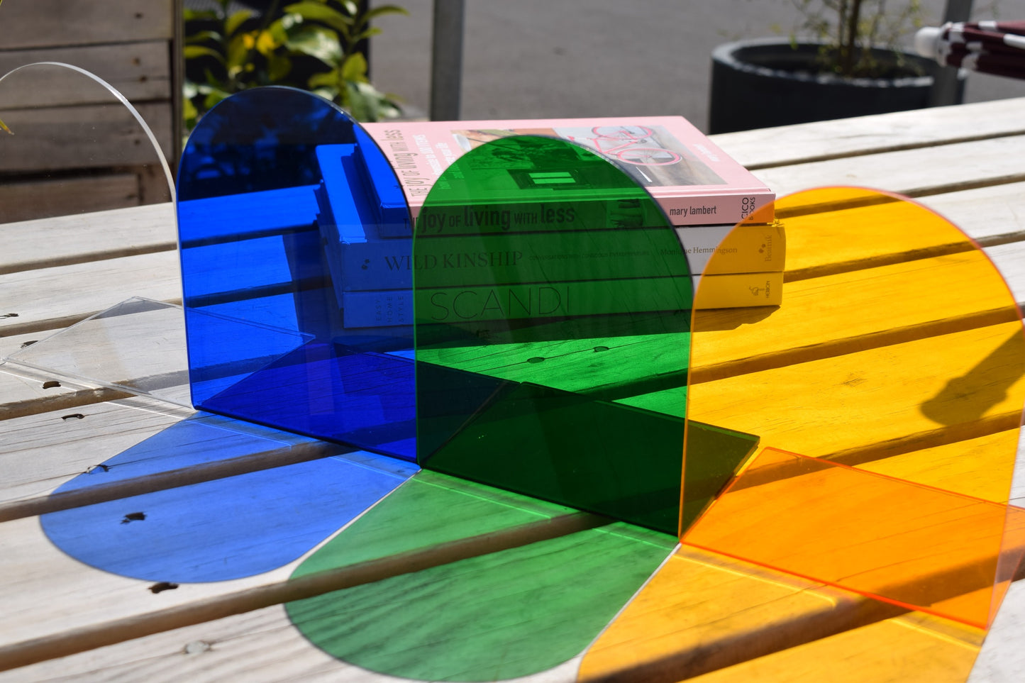 Acrylic Bookends