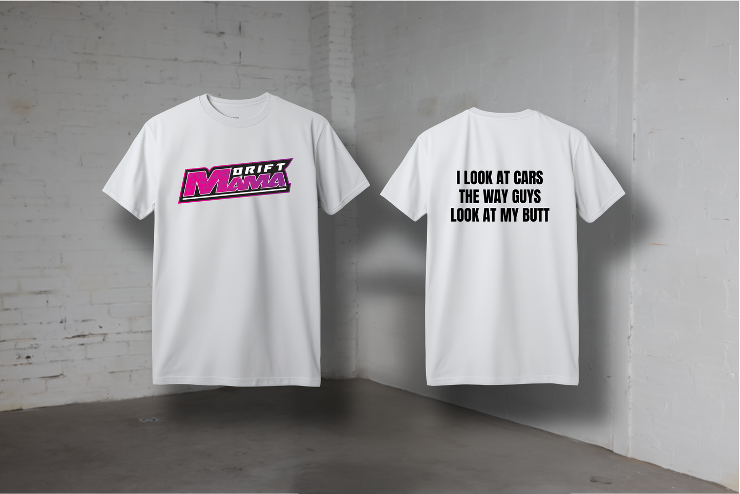 DRIFT MAMA TEES (White)