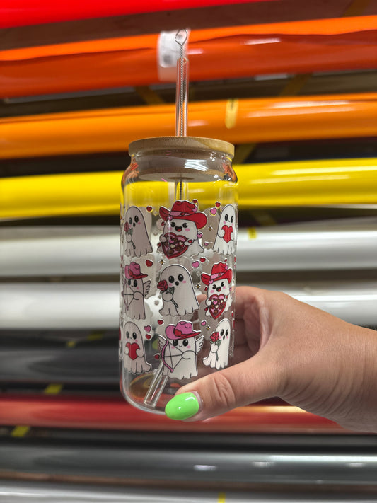 Ghostie Cowboy Tall Boy Cup