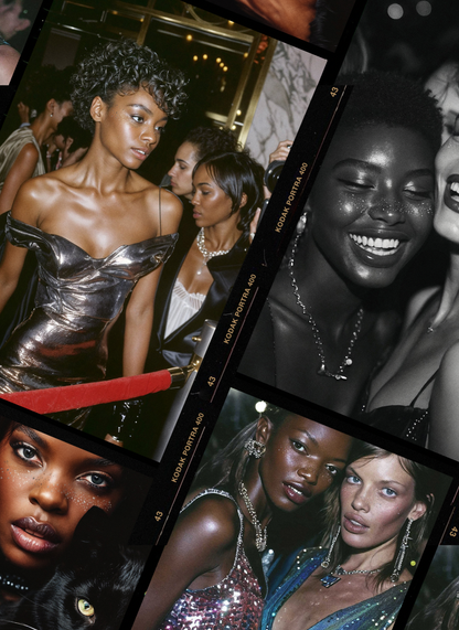 Fazit Makeup Patches Silver Face Glitter Makeup Speckles