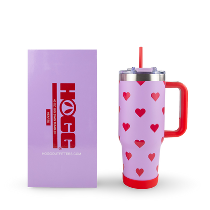 40oz POWDER COATED BIG SWIG TUMBLER - VALENTINE'S COLLECTION