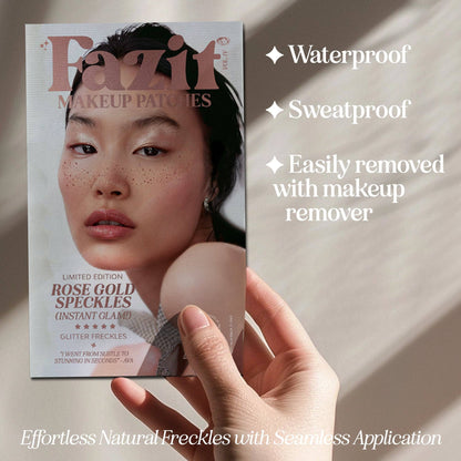 Fazit Makeup Patches Rose Gold Face Glitter Makeup Speckles