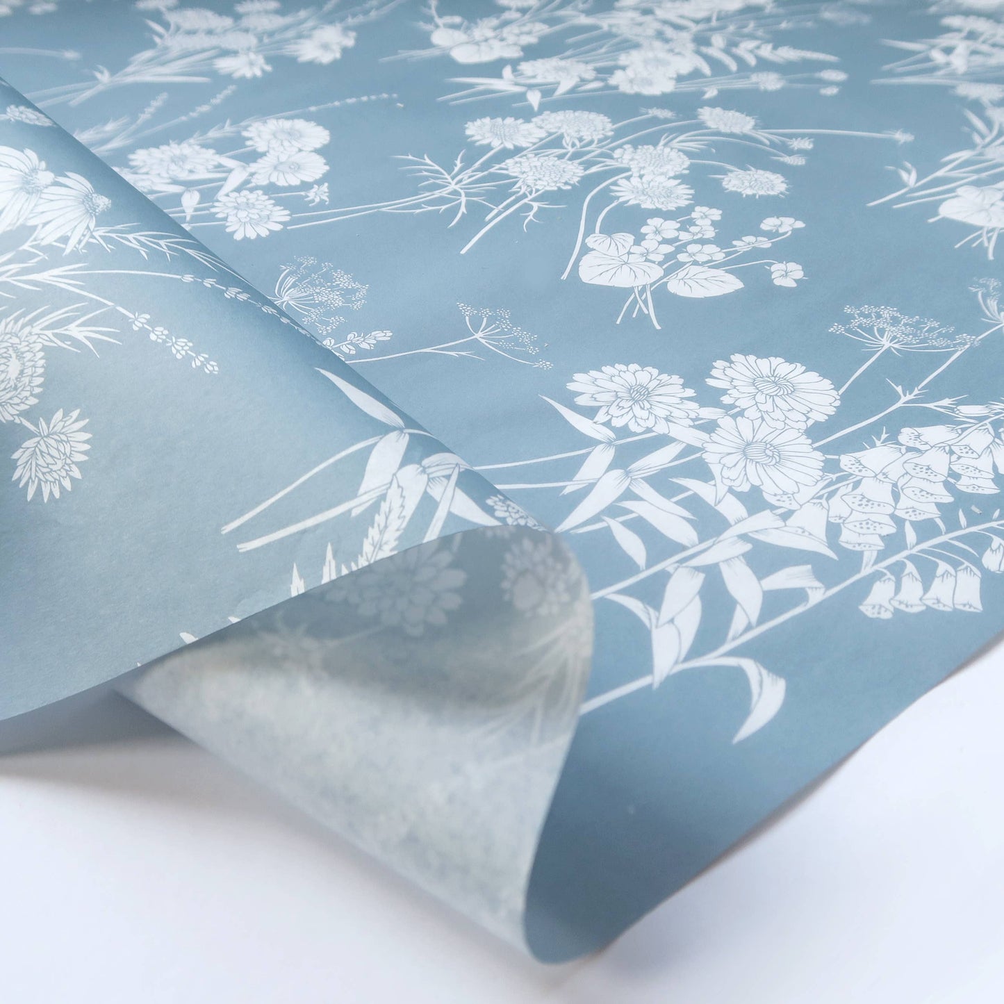Tissue Paper - Wildflowers in Blue