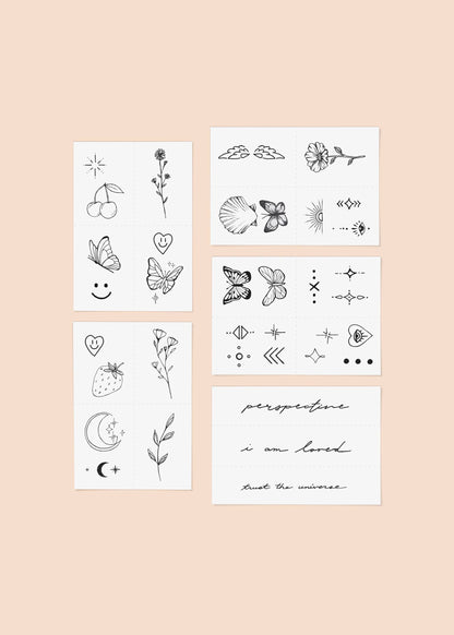 Founders Favorites Temporary Tattoo Pack