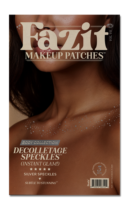 Fazit Makeup Patch Silver Décolletage Speckles Body Glitter