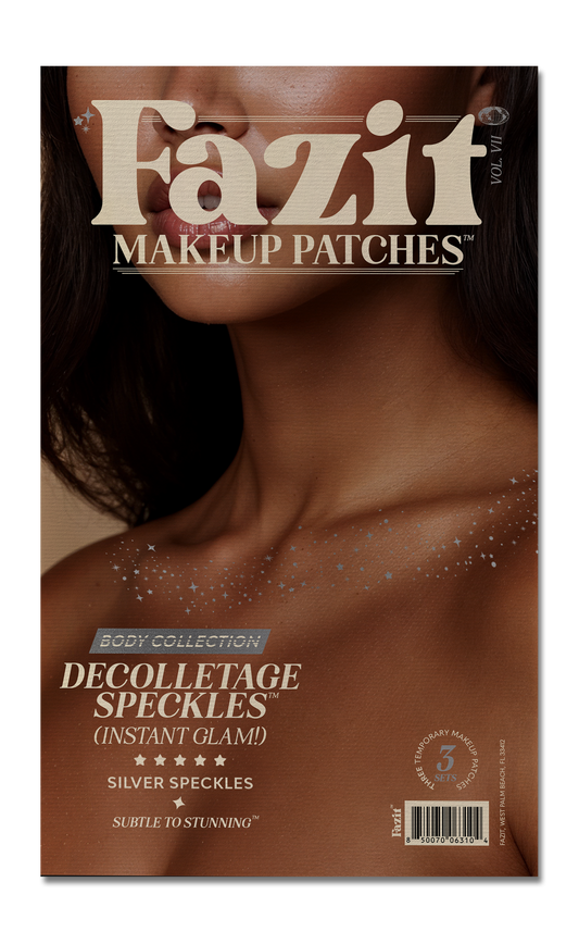 Fazit Makeup Patch Silver Décolletage Speckles Body Glitter