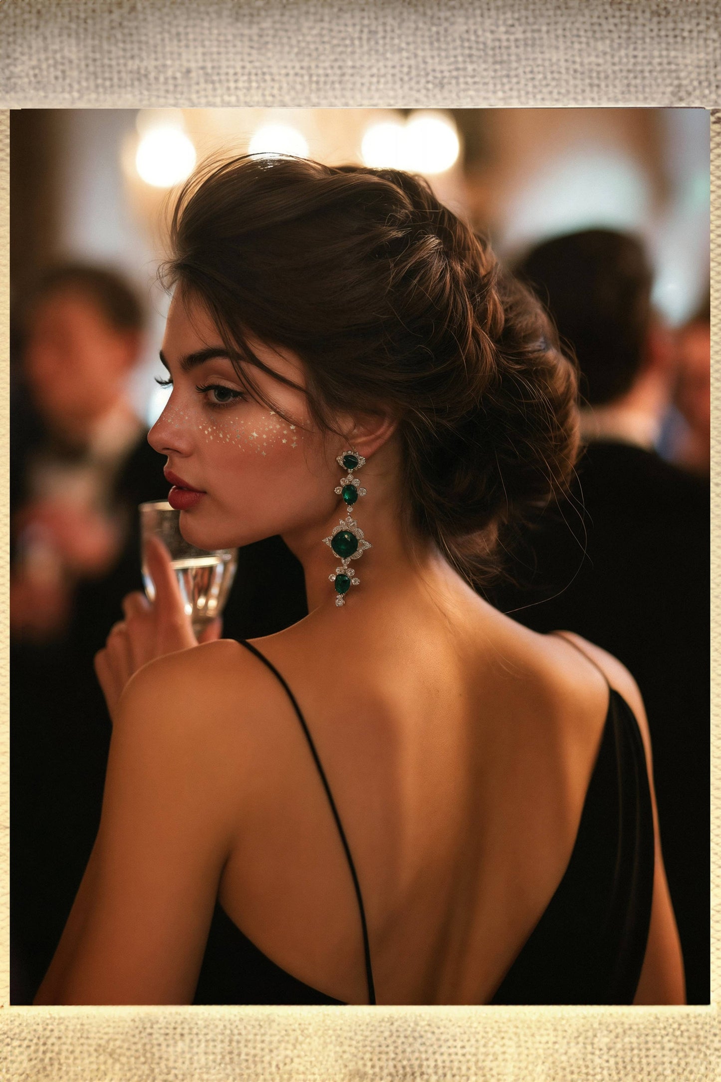 Fazit Makeup Patches Gold Face Glitter Makeup Speckles