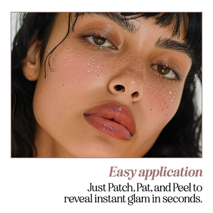 Fazit Makeup Patches Rose Gold Face Glitter Makeup Speckles