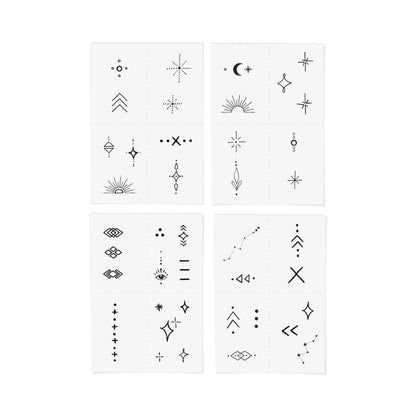 Celestial Temporary Tattoo Pack