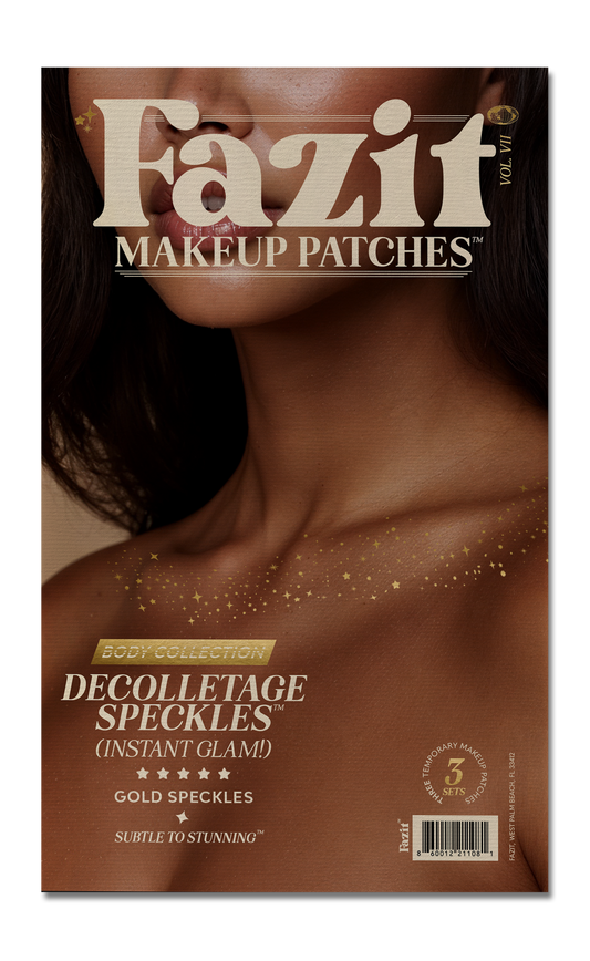 Fazit Makeup Patches Gold Décolletage Speckles Collarbones