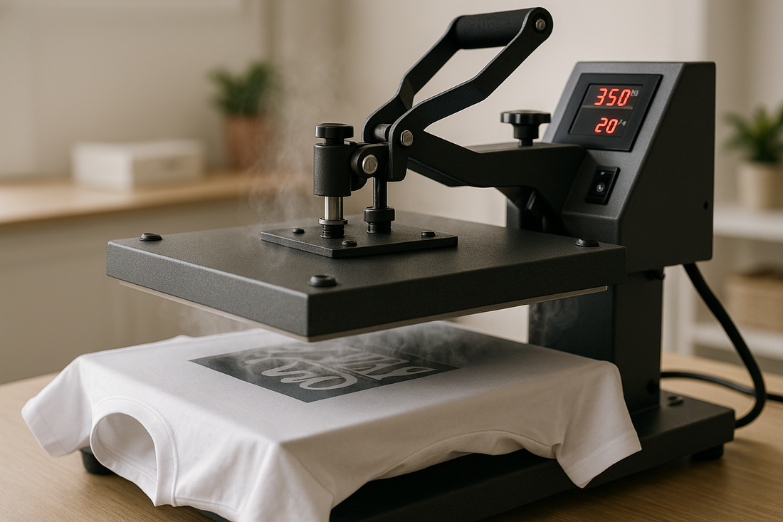 HEAT PRESSING A SHIRT